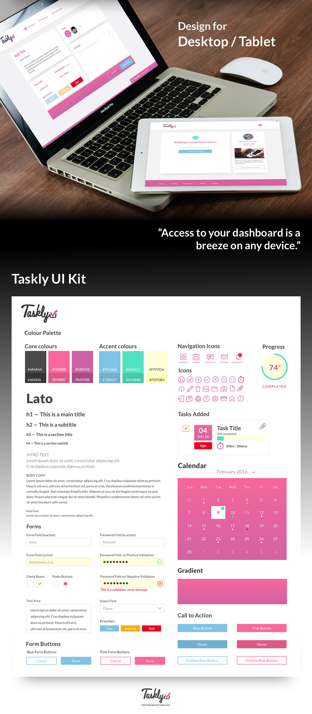 Taskly - App Project Styles
