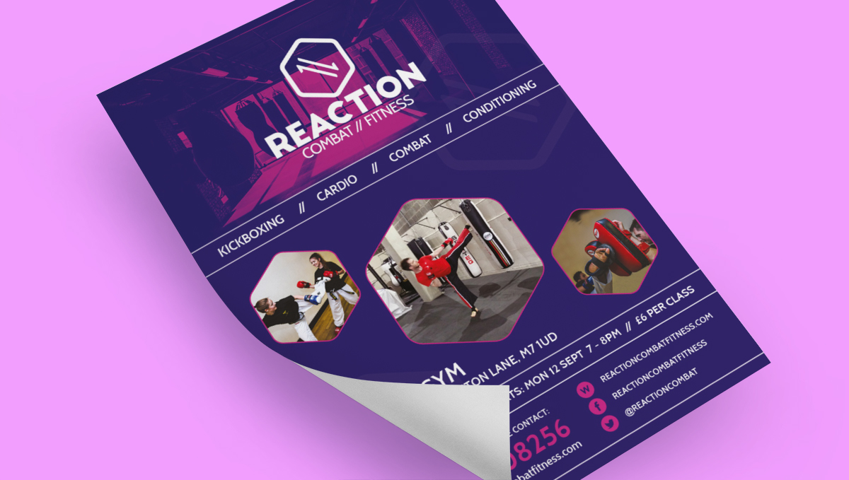 Reaction Combat Fitness poster